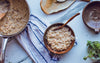 Apfel-Zimt Porridge mit Himbeeren